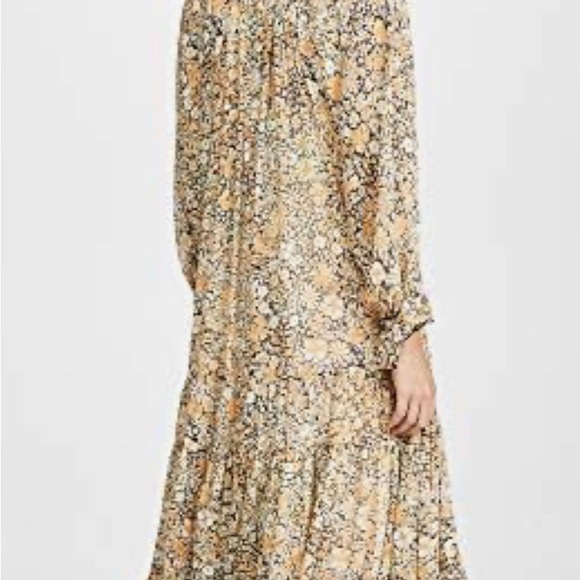 FREE PEOPLE FLOWY FEELING GROOVY MAXI DRESS $150 WOMENS SMALL - Picture 3 of 10